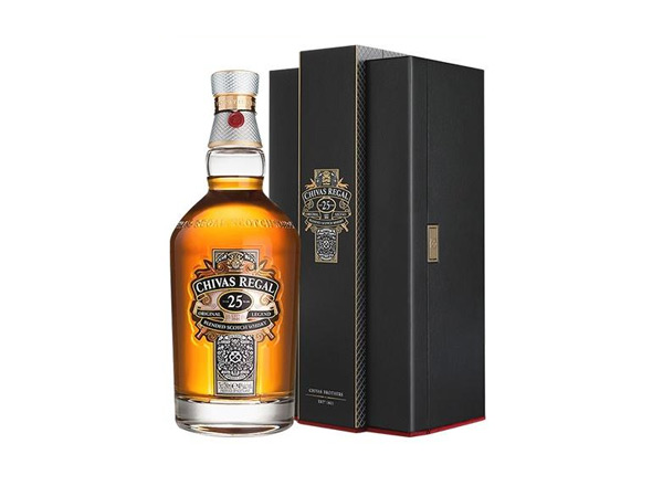 楚雄Chivas芝华士25年回收芝华士威士忌礼盒Chivas Regal进口洋酒行货行情价格