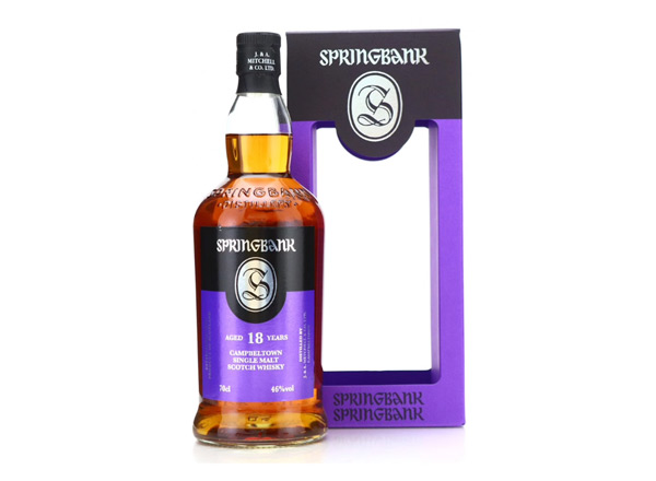 楚雄Springbank云顶18年威士忌回收云顶威士忌洋酒700ml