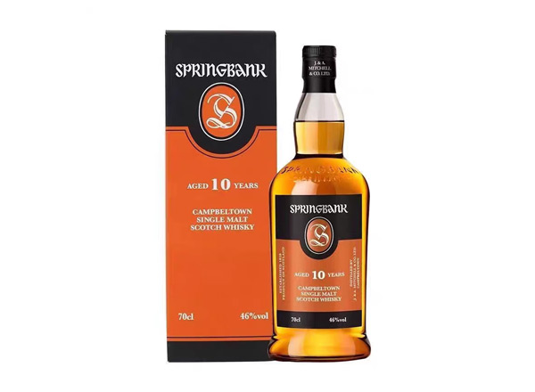 楚雄收购云顶10年威士忌SpringBank云顶10年700ml回收洋酒行货