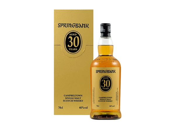 楚雄Springbank回收云顶30年威士忌苏格兰坎贝尔镇单一麦芽威士忌洋酒700ml礼盒