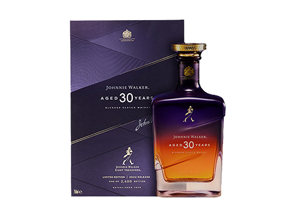 楚雄Johnnie Walker尊尼获加30年回收尊尼获加威士忌紫金臻选750ml礼盒装洋酒收购约翰走路中国限量版