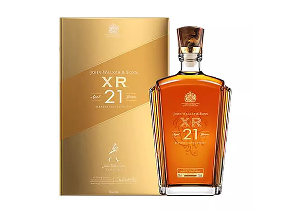 楚雄Johnnie Walker尊尼获加XR21年回收尊尼获加威士忌约翰走路洋酒750ml礼盒行情价格