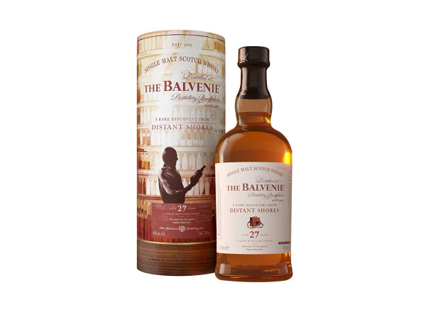 楚雄苏格兰百富27年回收百富威士忌故事系列The Balvenie Aged 27 Years Distant Shores威士忌收购行情价格