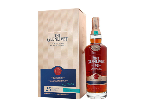 楚雄The Glenlivet回收格兰威特25年苏格兰单一麦芽威士忌陈酿风味创造系列行情价格