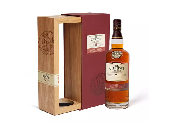 楚雄上门收购格兰威特21年陈酿威士忌回收The Glenlivet Archive洋酒行情价格