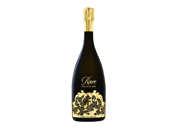 楚雄白雪稀露香槟回收稀露黑钻年份香槟经典款Rare Brut