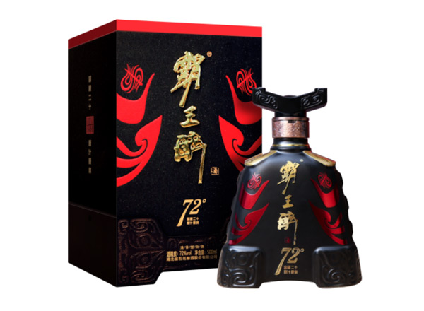 楚雄回收石花霸王醉酒72° 白酒礼盒