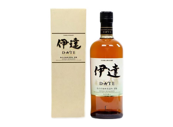 楚雄Nikka Date回收一甲宫城峡蒸馏所产伊达调和型威士忌行情价格