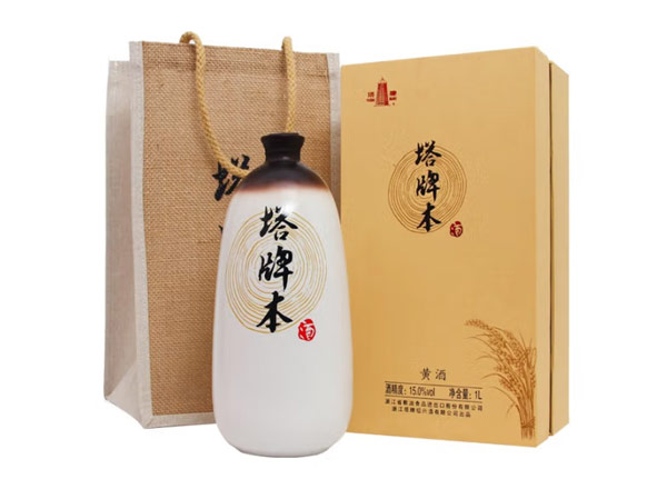楚雄塔牌黄酒回收塔牌本酒500ml/1000ml绍兴黄酒花雕酒礼盒