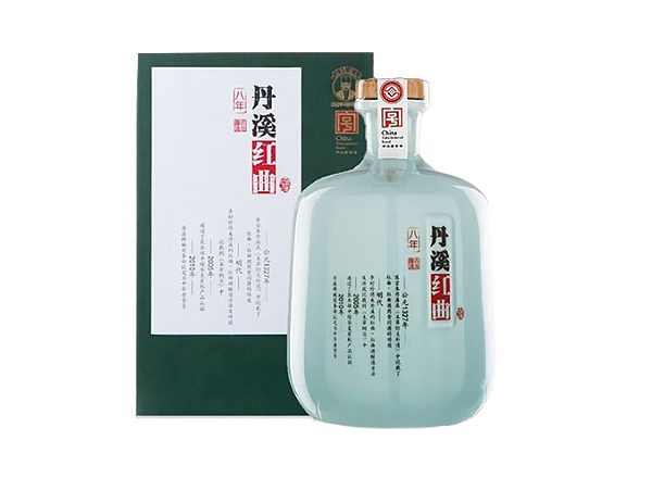 楚雄丹溪黄酒回收丹溪8年红曲黄酒750mL 2瓶礼盒装
