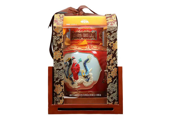 楚雄古越龙山黄酒回收古越龙山状元及第二十年陈酿2.5L工艺浮雕黄酒行情价格